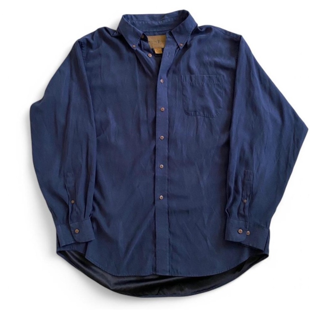 Duck Head Expedition Button Down Shirt Suede Old Money XL Minimalist